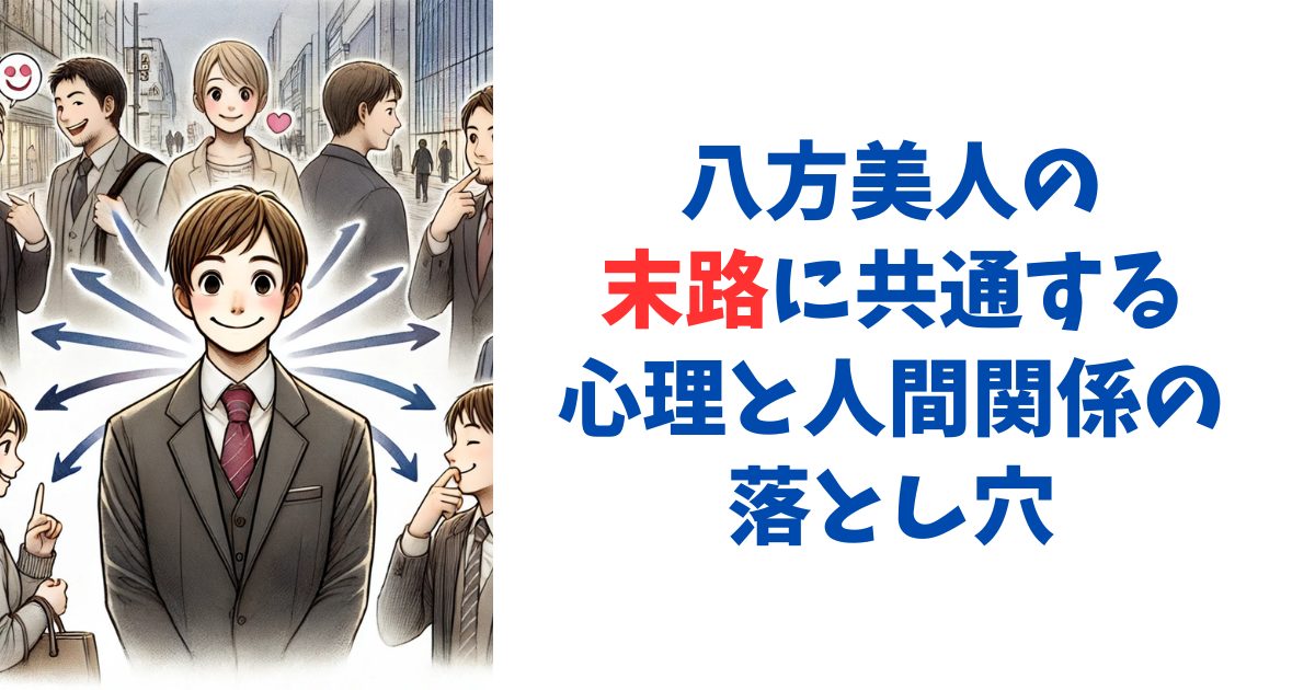 八方美人の末路に共通する心理と人間関係の落とし穴